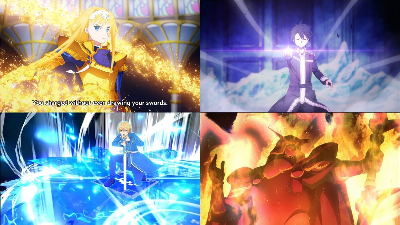 SAO: Alicization Part 1 [Sound Design/Effects Compilation]