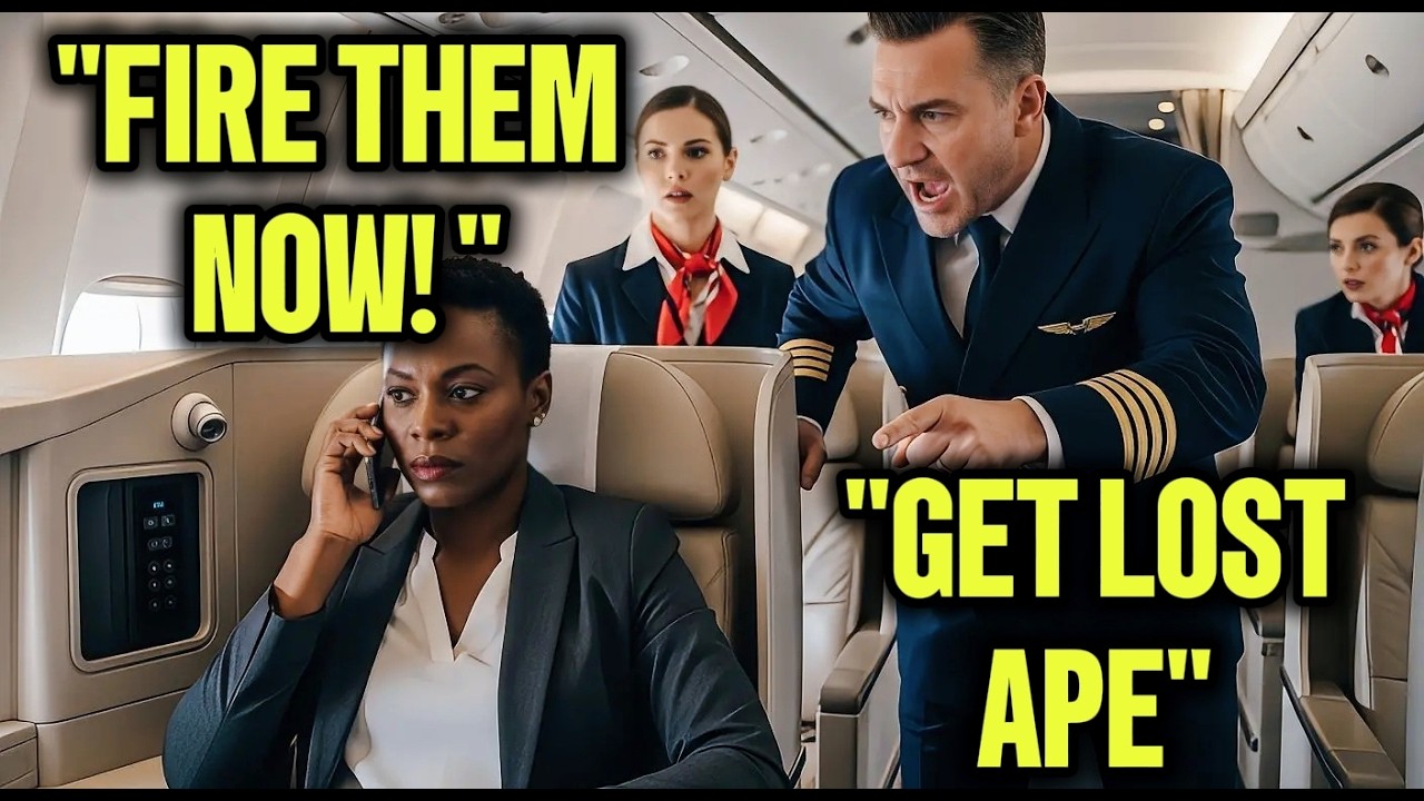 White Man Tries To Steal Black CEO's First Class Seat- Moments Later, She Has The whole Crew Removed