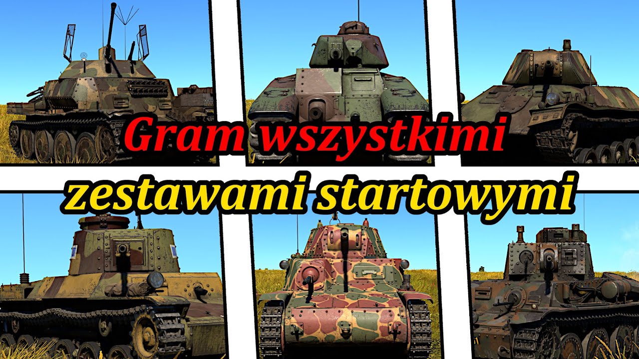 Gram wszystkimi zestawami startowymi