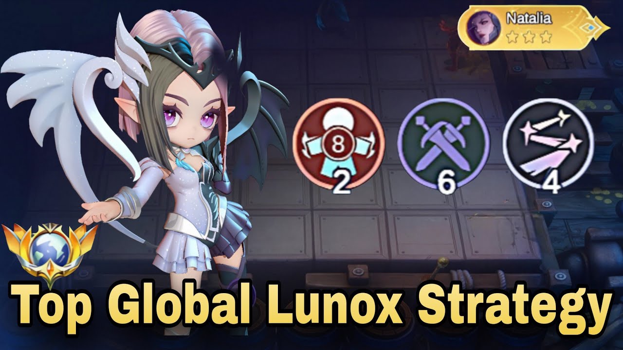 LUNOX COMMANDER ЛУЧШАЯ СТРАТЕГИЧЕСКАЯ КОМБИНАЦИЯ 🔥 MAGIC CHESS GO GO