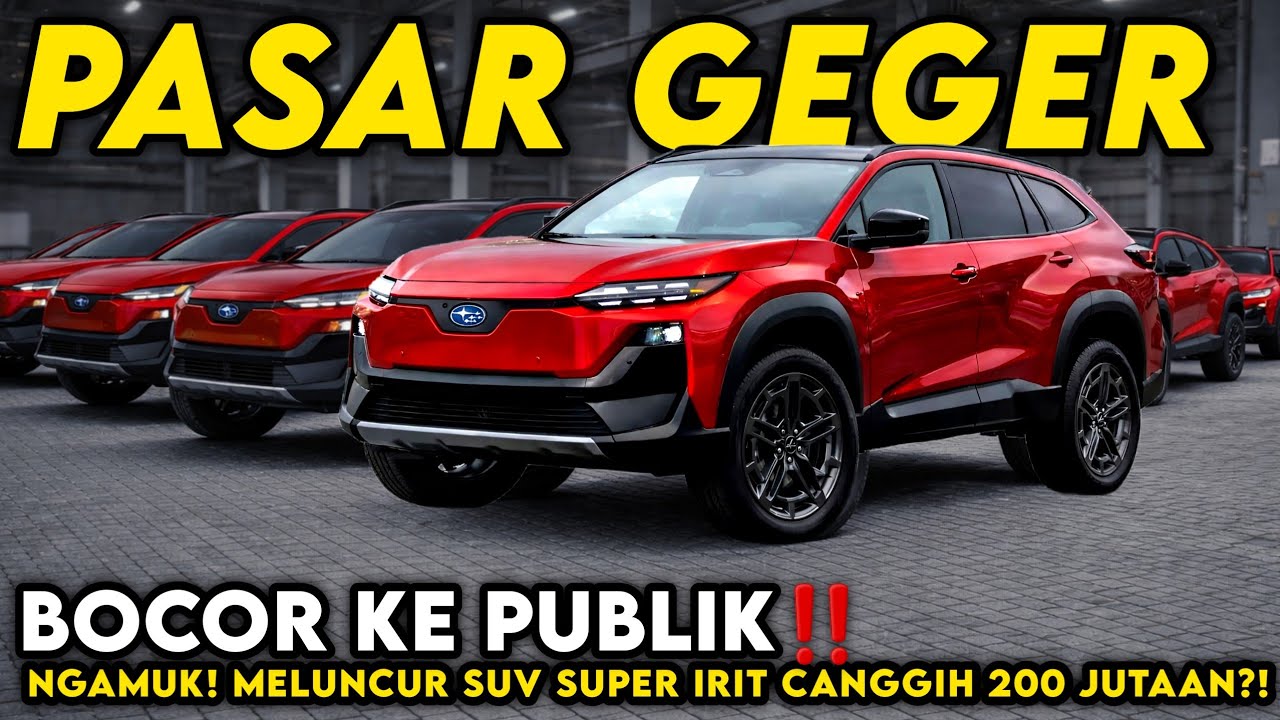 BOCORAN TERBARU! Subaru Siap Guncang Indonesia dengan Mobil Murah