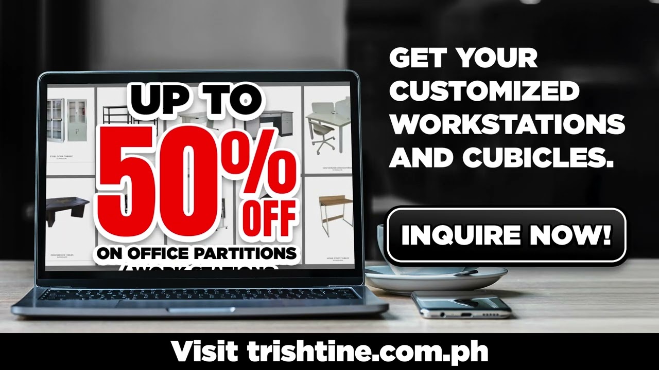 Trishtine Corp. 50% OFF on MODULAR OFFICE PARTITIONS