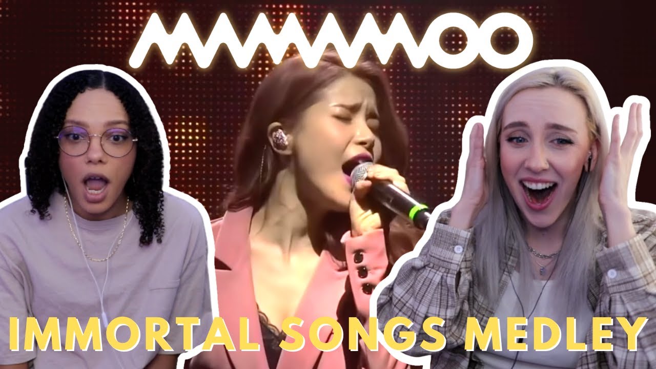 COUPLE REACTS TO MAMAMOO IMMORTAL SONGS MEDLEY