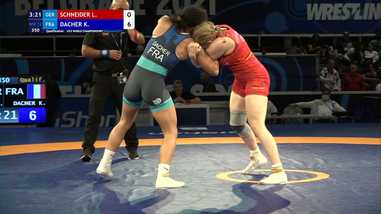 Qual. WW - 72 kg: L. SCHNEIDER (GER) v. K. DACHER (FRA)