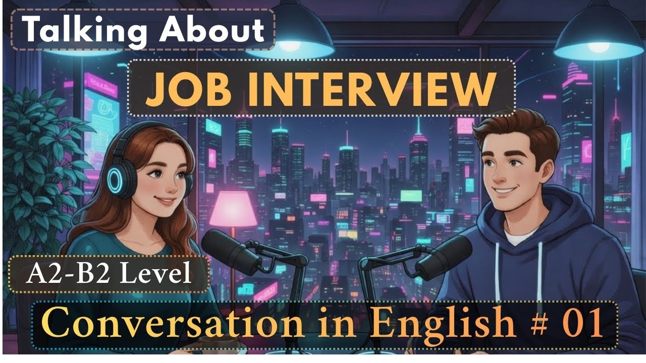 Real-Life job interview Conversation Practice | English Speaking Practice#englishlistening 