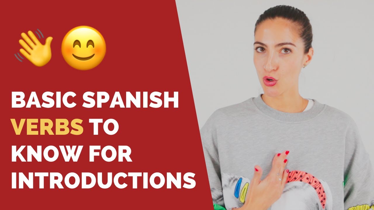 🤝 SER Y LLAMARSE: Basic Spanish Verbs to Know For Introductions [Level 1 - A1.1] #LearnSpanish