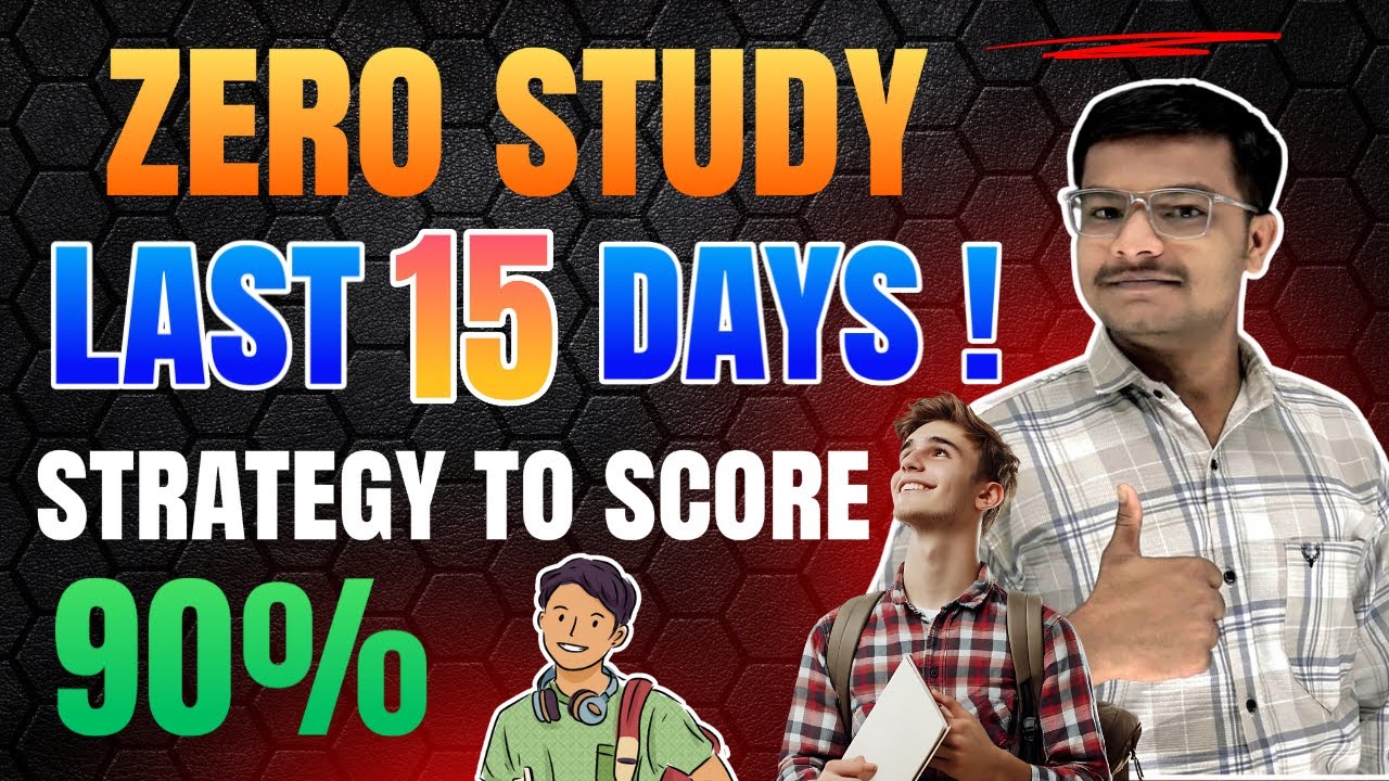 Last 15 Days COMEBACK PLAN for 12th HSC Board Exam🎯 Start From 26th Jan✅ Final Strategy🔥Zero Study