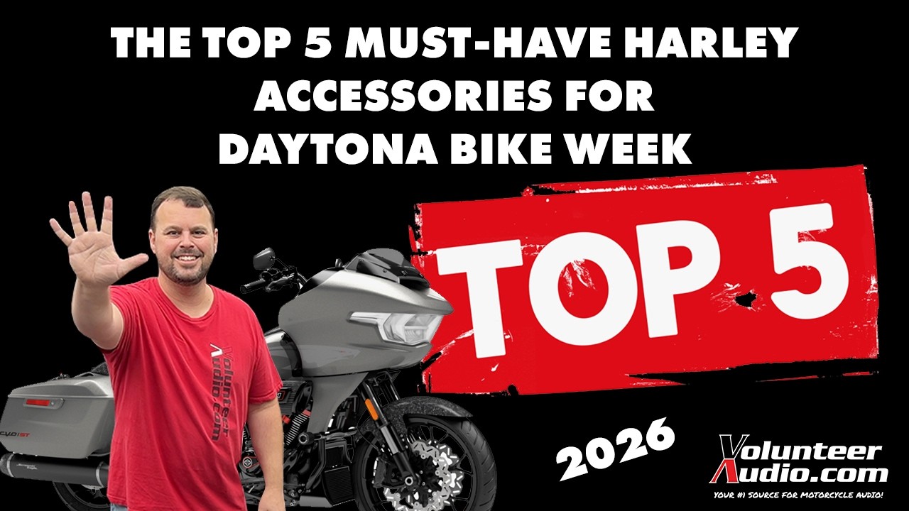 Топ-5 самых необходимых аксессуаров для вашего Harley Davidson на ралли Daytona Bike Week!