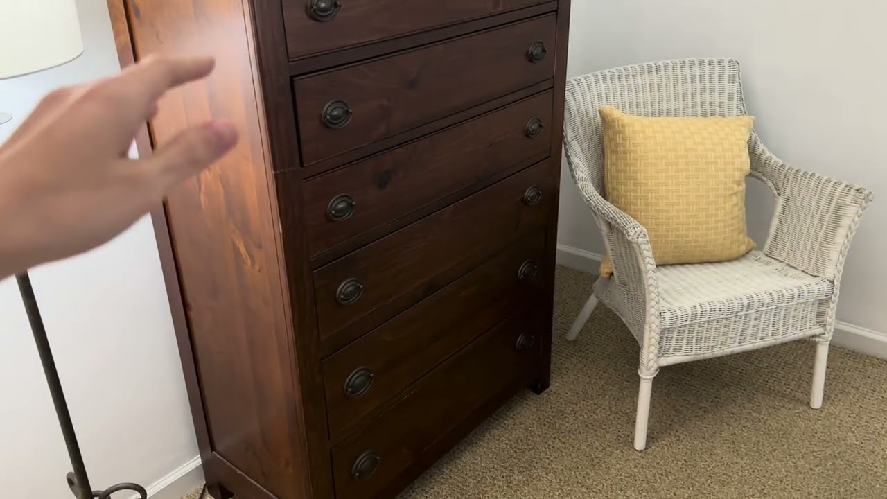 Grain Wood Shaker 5-Drawer Chest Review 🌳 Solid Cherry Finish Bedroom Storage