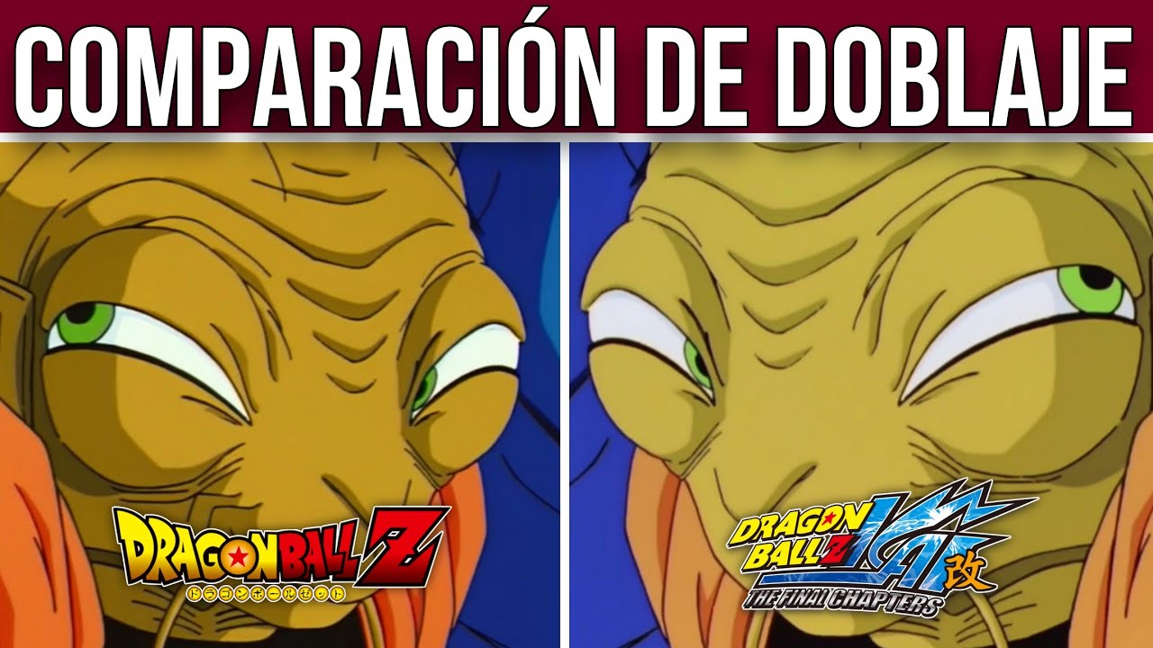 DABRA Y BABIDI - Comparación de doblaje DBZ y DBZ Kai castellano
