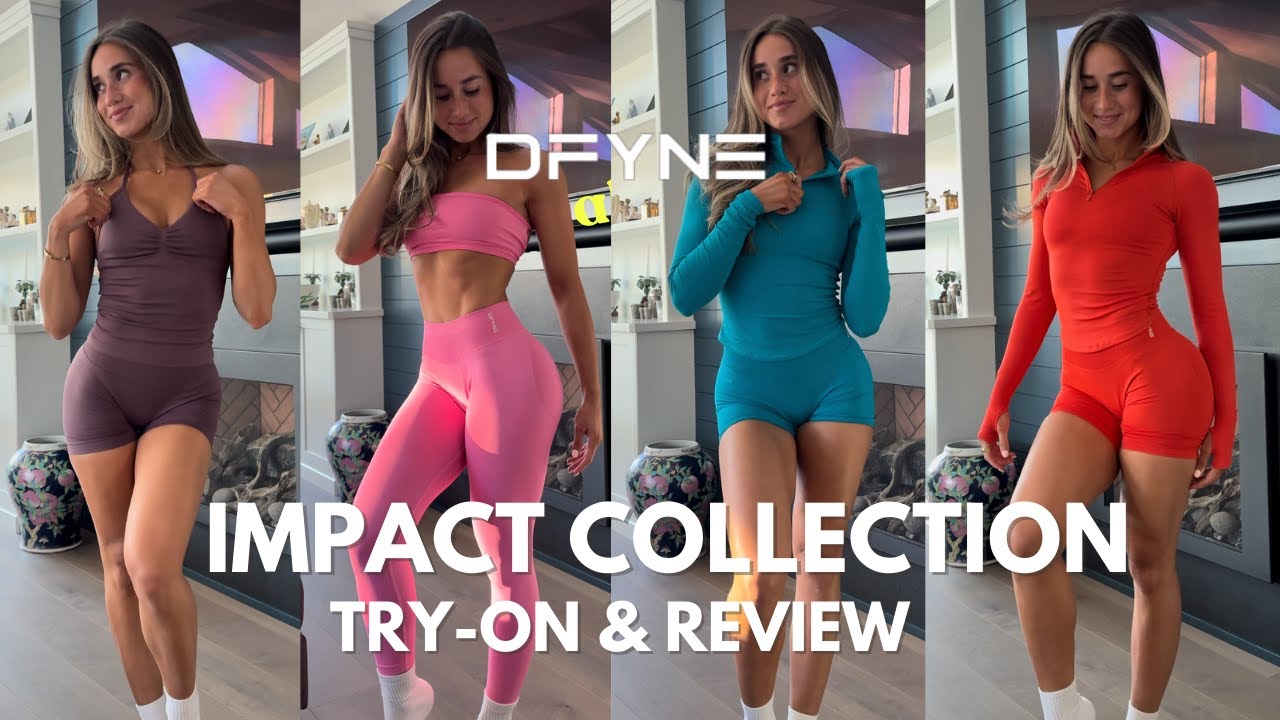 NEW DFYNE IMPACT COLLECTION: try on haul & in-depth review!