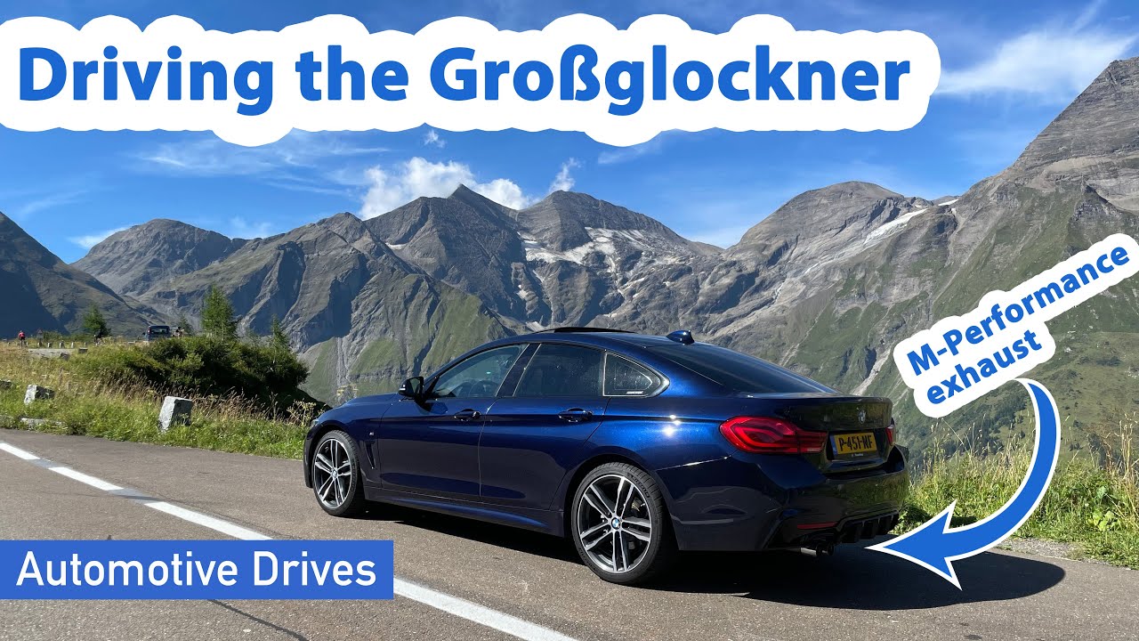Driving the Großglockner Hochalpenstrasse | NEW CAR, BMW 430i GC LCI | M Performance exhaust sound