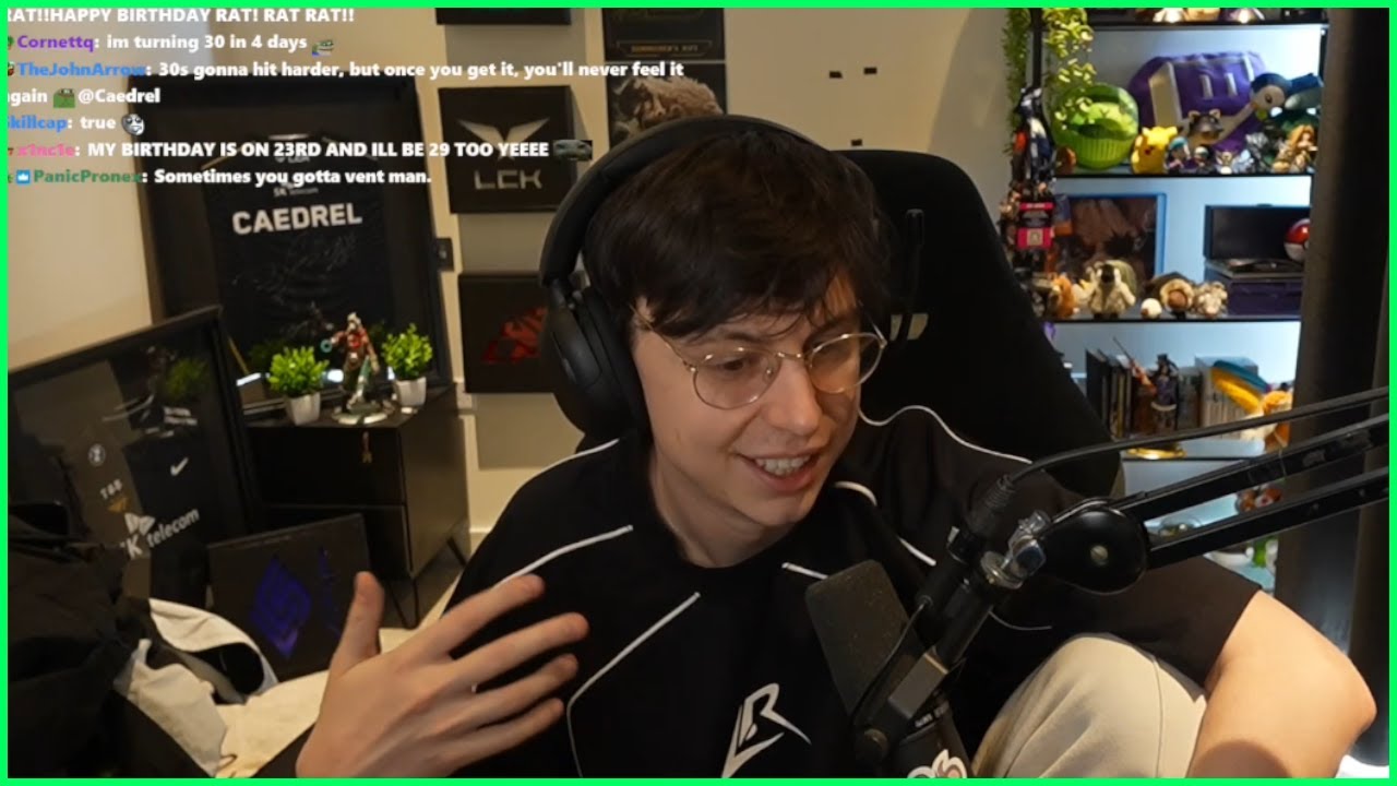 Caedrel Opens Up About His Birthday, Life & Los Ratones