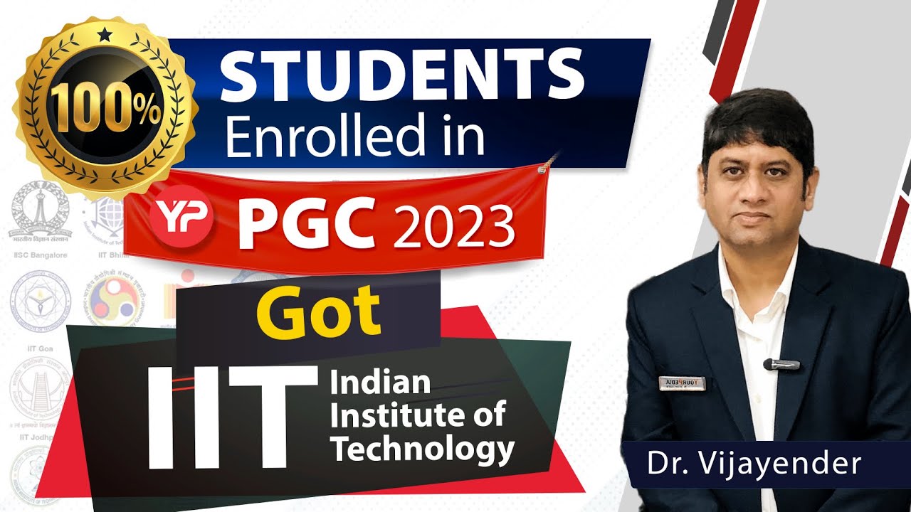 All PGC 2023  Students of YourPedia Got IIT