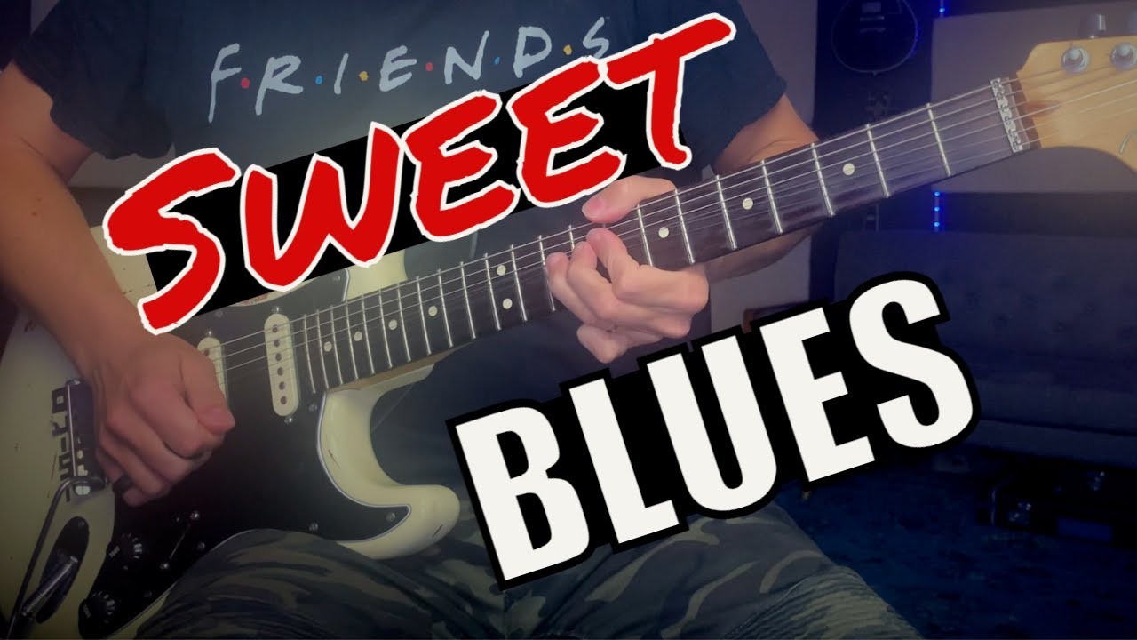 Sweet Groove Blues Guitar Backing Track (A)