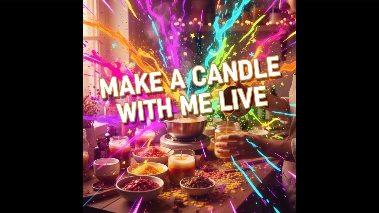 Make a candle with me live | Speak Now Never Hold Your Peace