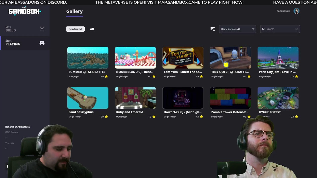 Tiny Quest Game Jam Awards with @KamiSawZe and @TheVisionEx #gamejam
