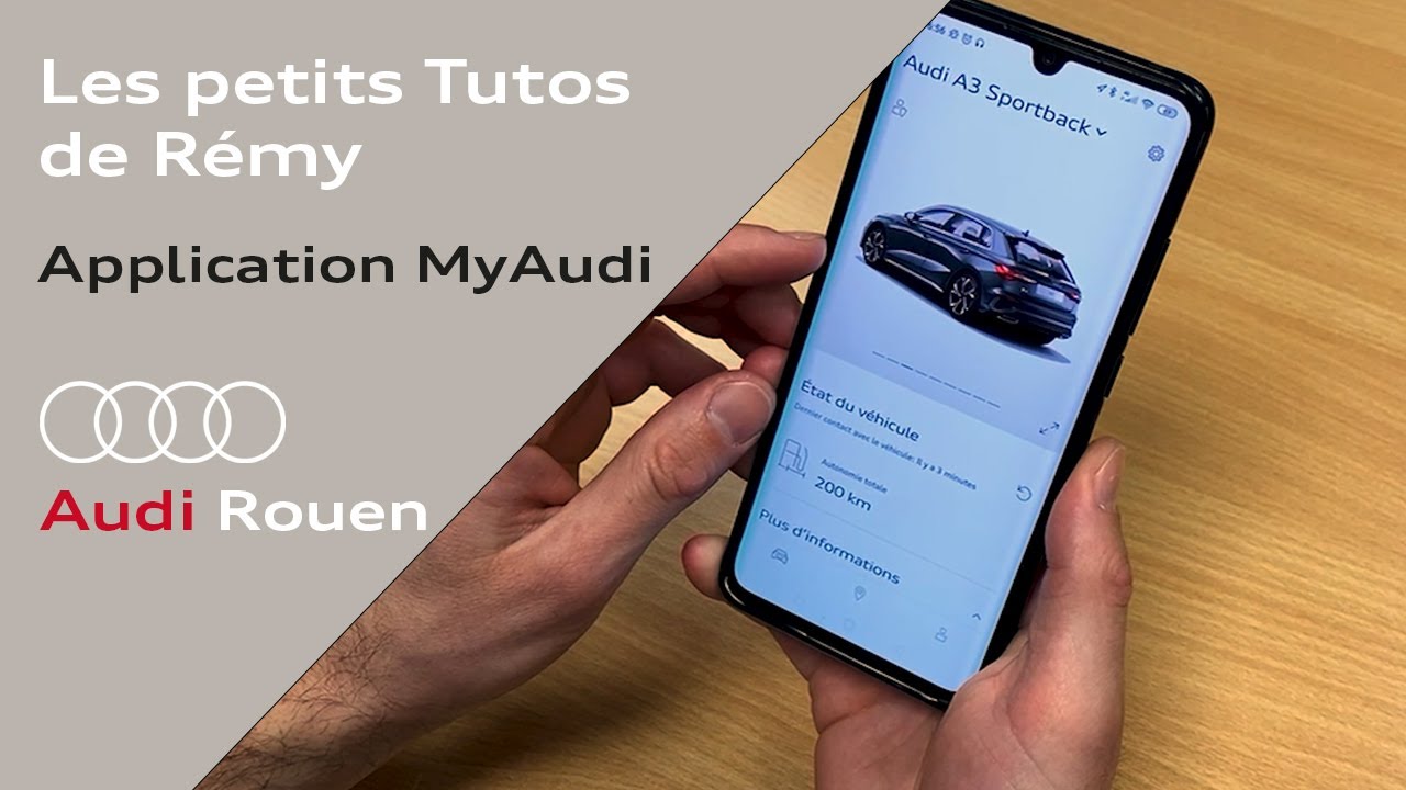 Tout savoir sur l'application MyAudi