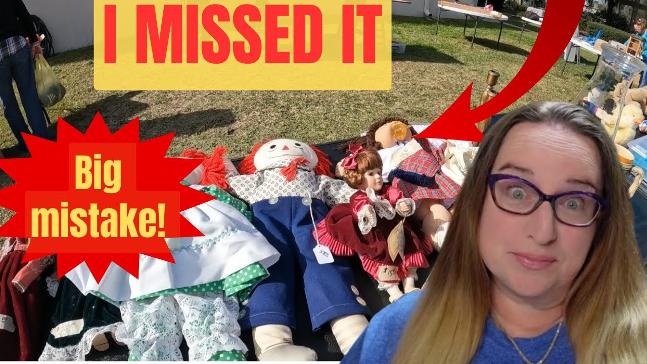 I got SO MUCH At This Church Rummage Sale, But I missed Big $$