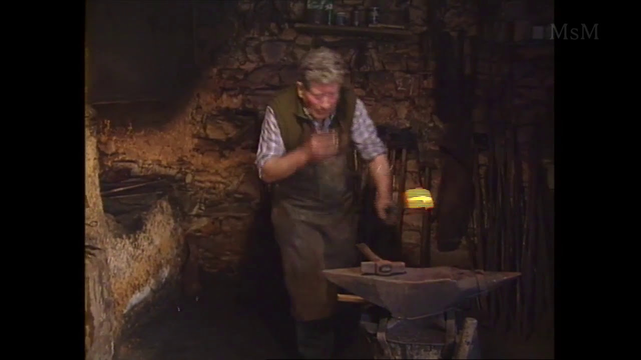 FORJA TRADICIONAL. ARTESANIA DEL METAL. EL HERRERO. LA FORJA. OFICIOS PERDIDOS.