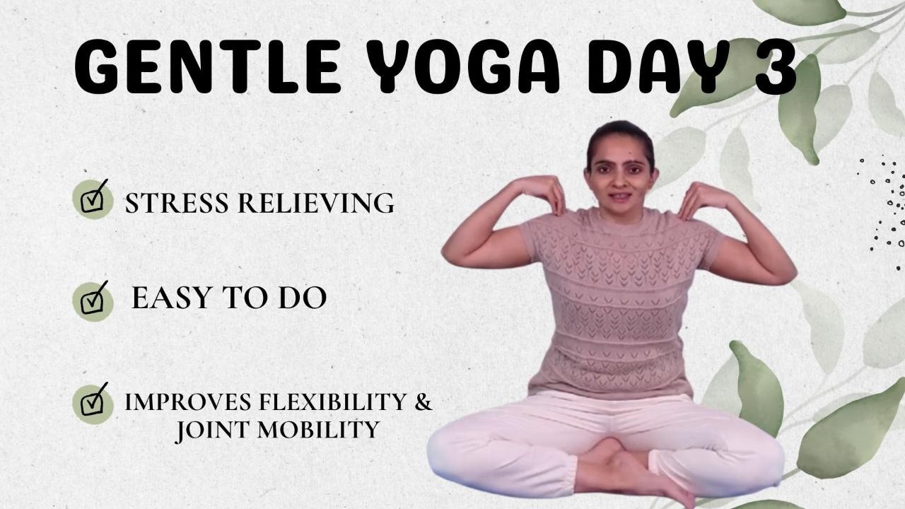 Gentle Yoga for Beginners | Day 3 of 30 Day Yoga Series