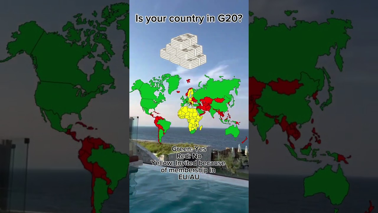 Is your country in G20? #mapping #politics