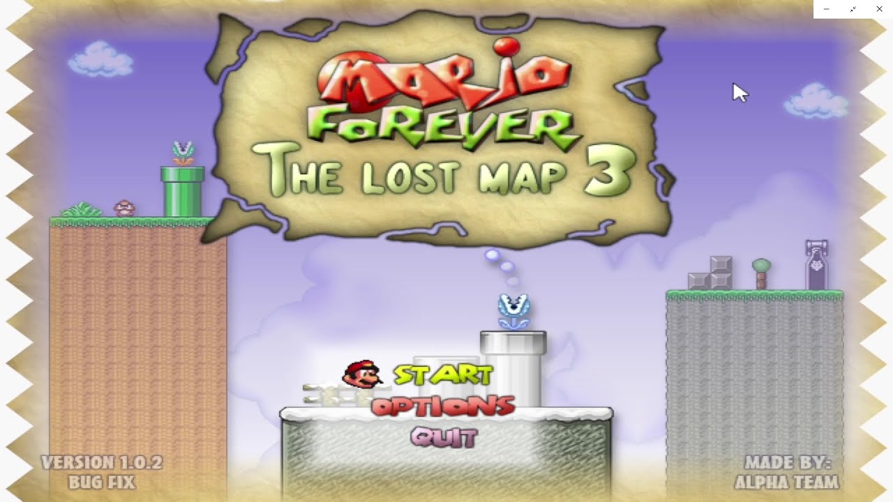Mario Forever: The Lost Map 3 - v1.0.2 (Bug Fix Version) - LONGPLAY