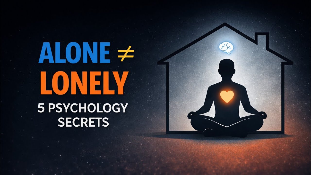 Living Alone But Not Lonely – 5 Psychology Secrets.