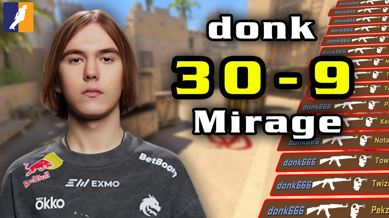 [POV PEEK] donk (30-9) | Mirage | Faceit Ranked | Feb 28, 2026