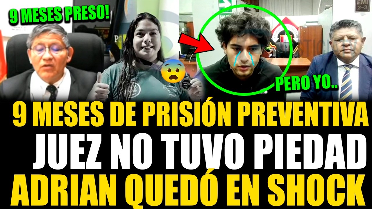 A PRISIÓN! Juez dicta 9 meses de prisión preventiva contra Adrián Villar tras atropello a Lizeth