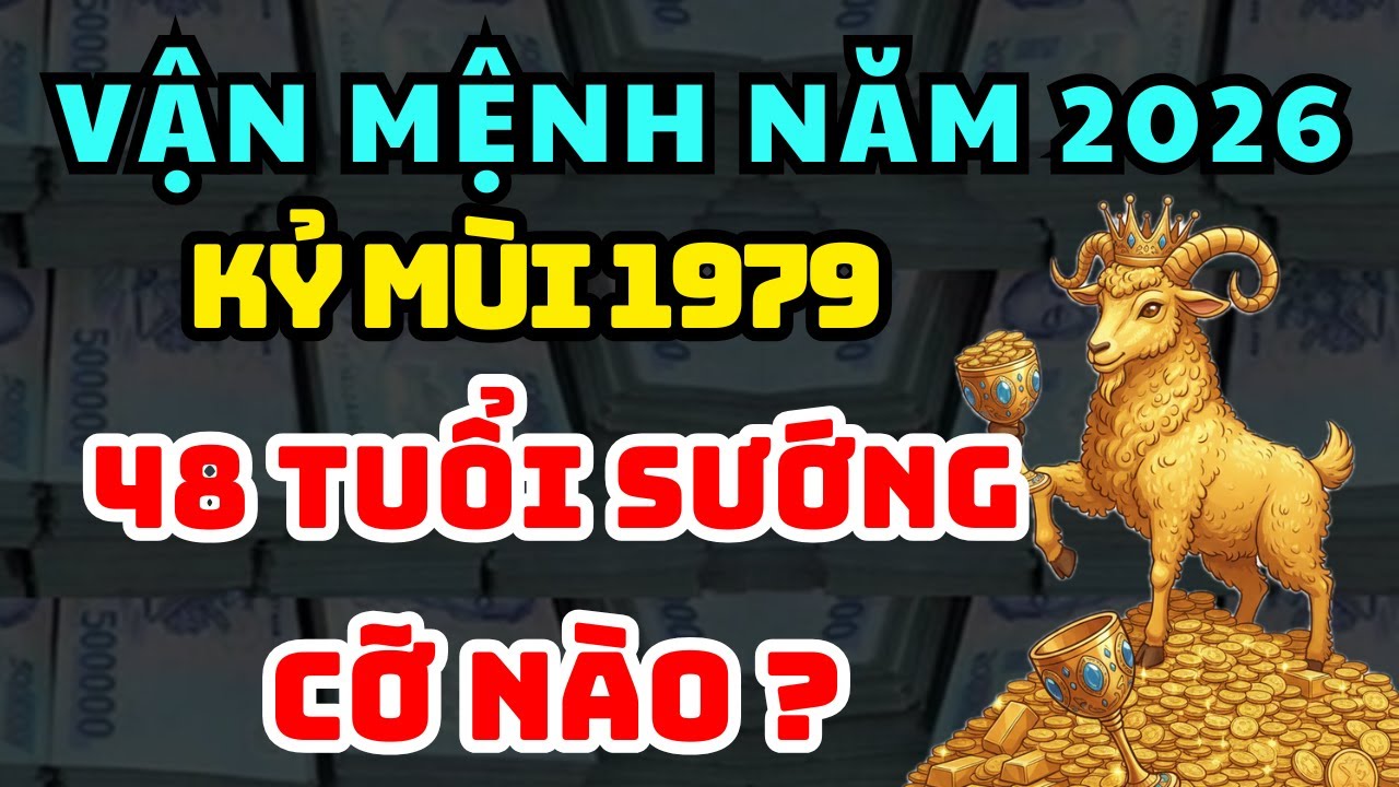 HÉ LỘ SỰ THẬT TỬ VI Tuổi KỶ MÙI 1979 năm 2026 GIÀU CÓ hay CƠ CỰC |  Lần Đầu Được Tiết Lộ