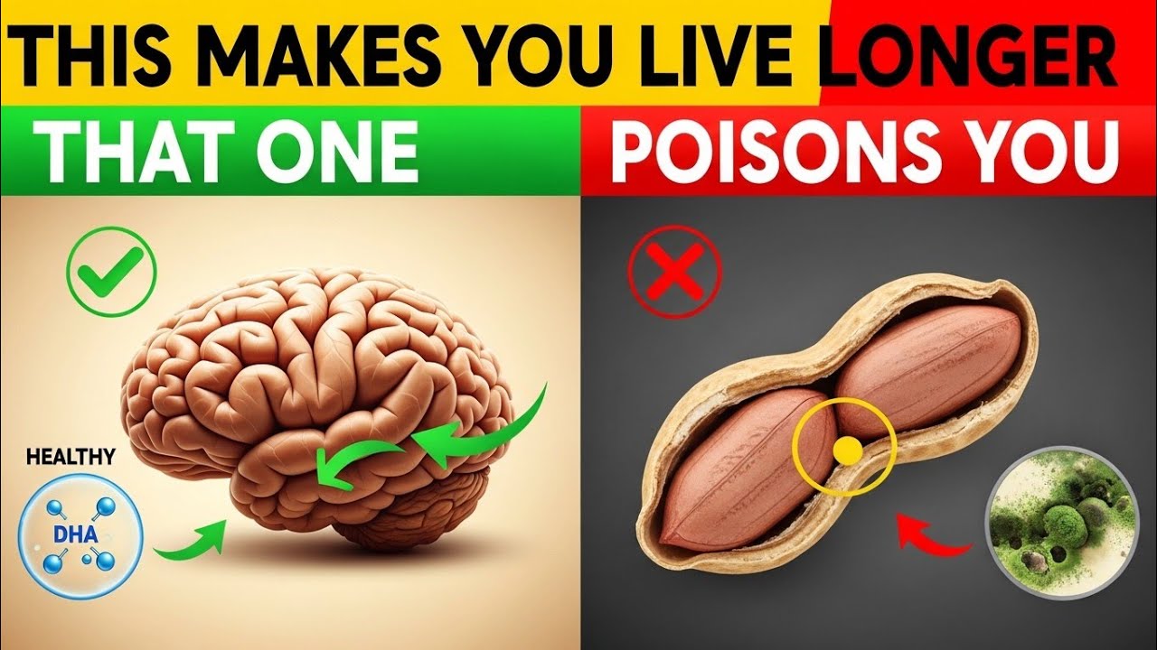 Over 60? 4 Nuts You Should NEVER Eat — And 4 That Boost Senior Health! | Senior Health Tips