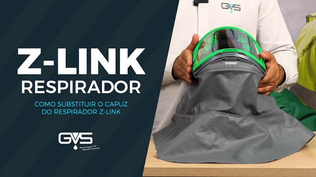 Z Link - Como substituir a cobertura/capuz Z-Link GVS RPB Safety