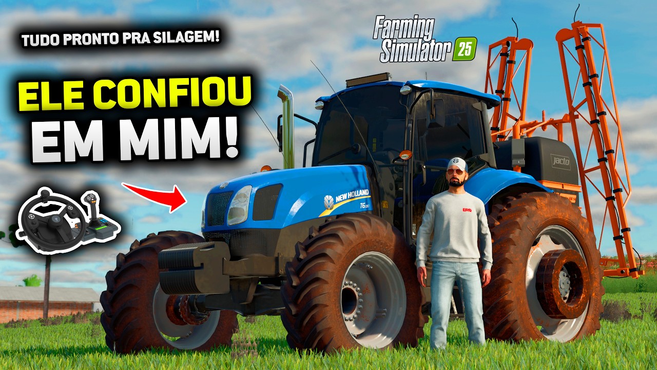 ELE CONFIOU EM MIM PRA ESSE SERVIÇO - FARMING SIMULATOR 25 - EP 24 (EM BUSCA DO SUCESSO T3)