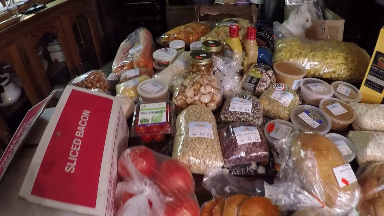 The Amish Grocery Store Haul!