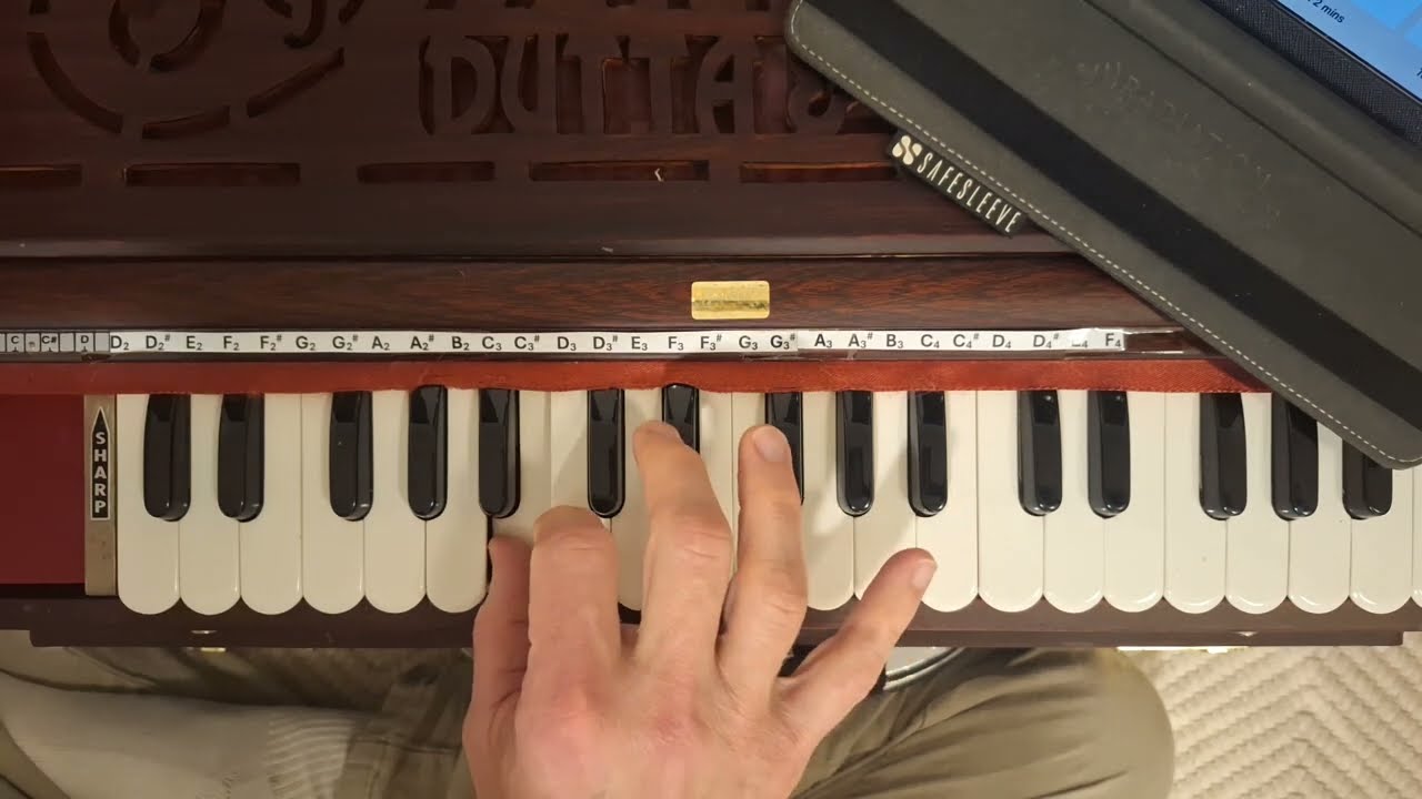 Om Namo Bhagevate Vaasudevaya #3 - Harmonium Tutorial