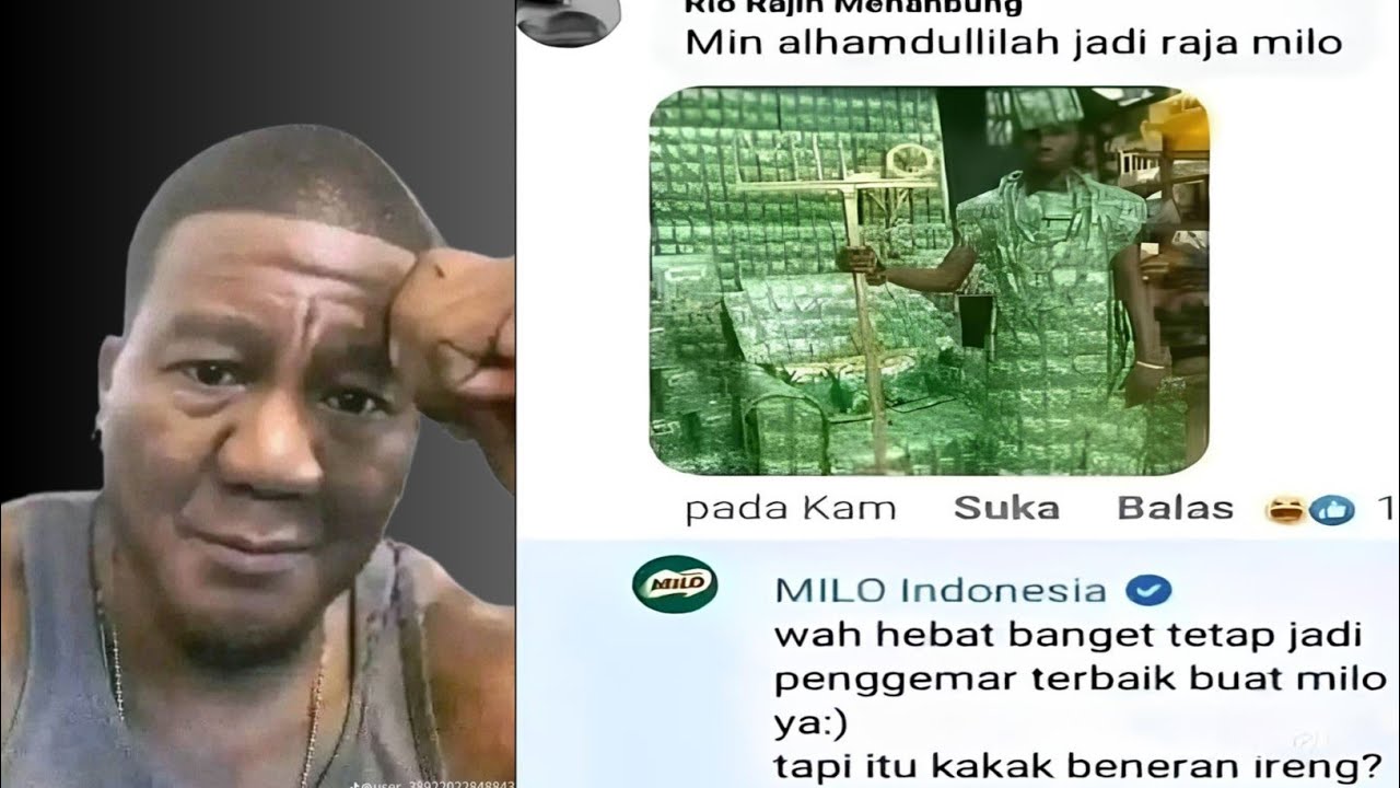 Admin Milo Asik Njir😂 | Screenshot Random Keasbunan Netizen - Kolonisirangga #2