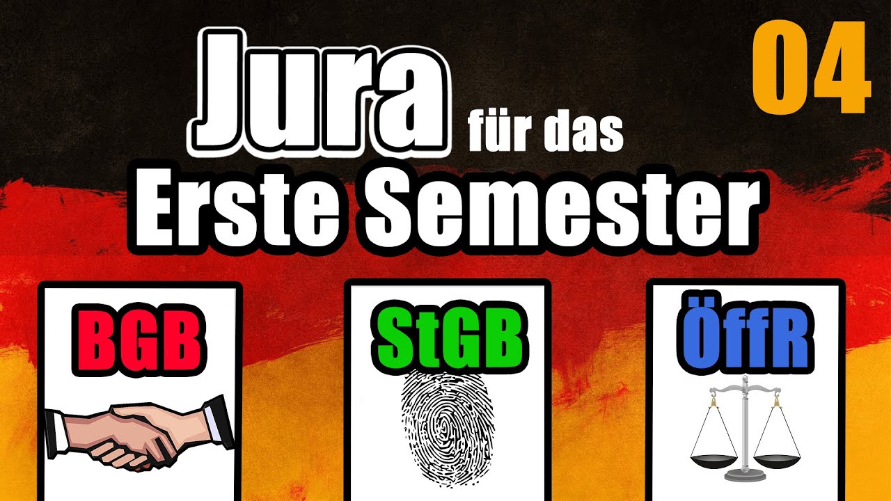 Angebot und Annahme (BGB AT 02) - Erstsemester Kurs Jura 04