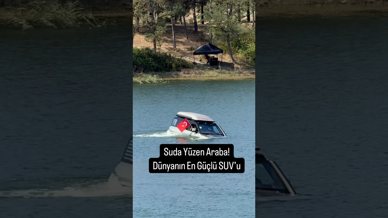 Suda Y&uuml;zebilen 1200 HP D&uuml;nya&rsquo;nın En G&uuml;&ccedil;l&uuml; Suv&rsquo;u