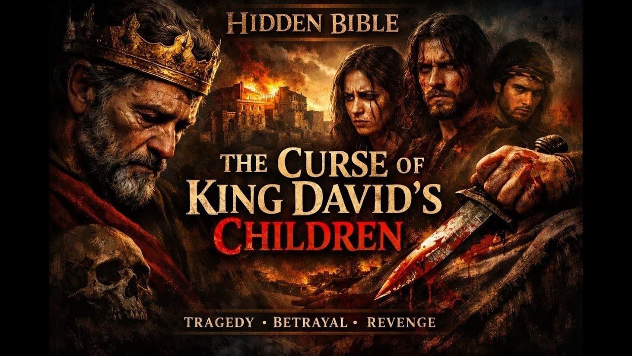 The curse of King David's children and their terrible Tragedies