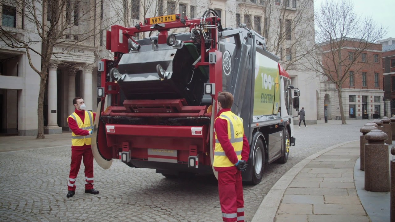 Clean air: First of new fleet of environmentally friendly refuse trucks arrive in the City