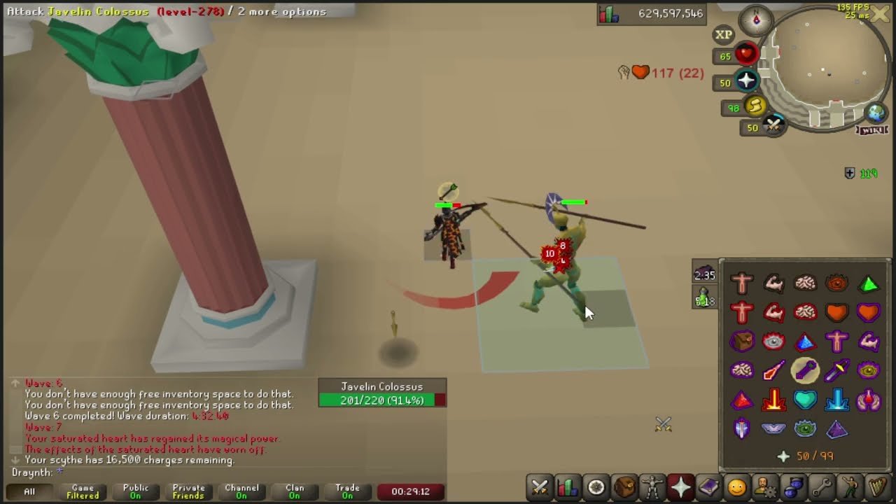 OSRS Full Colosseum Run | Scythe / Shadow