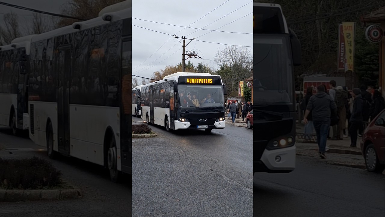 VDL Citea Vonatpotl&oacute; buszok indulnak Abonyb&oacute;l #m&aacute;v #vonat #vol&aacute;n #busz #travel