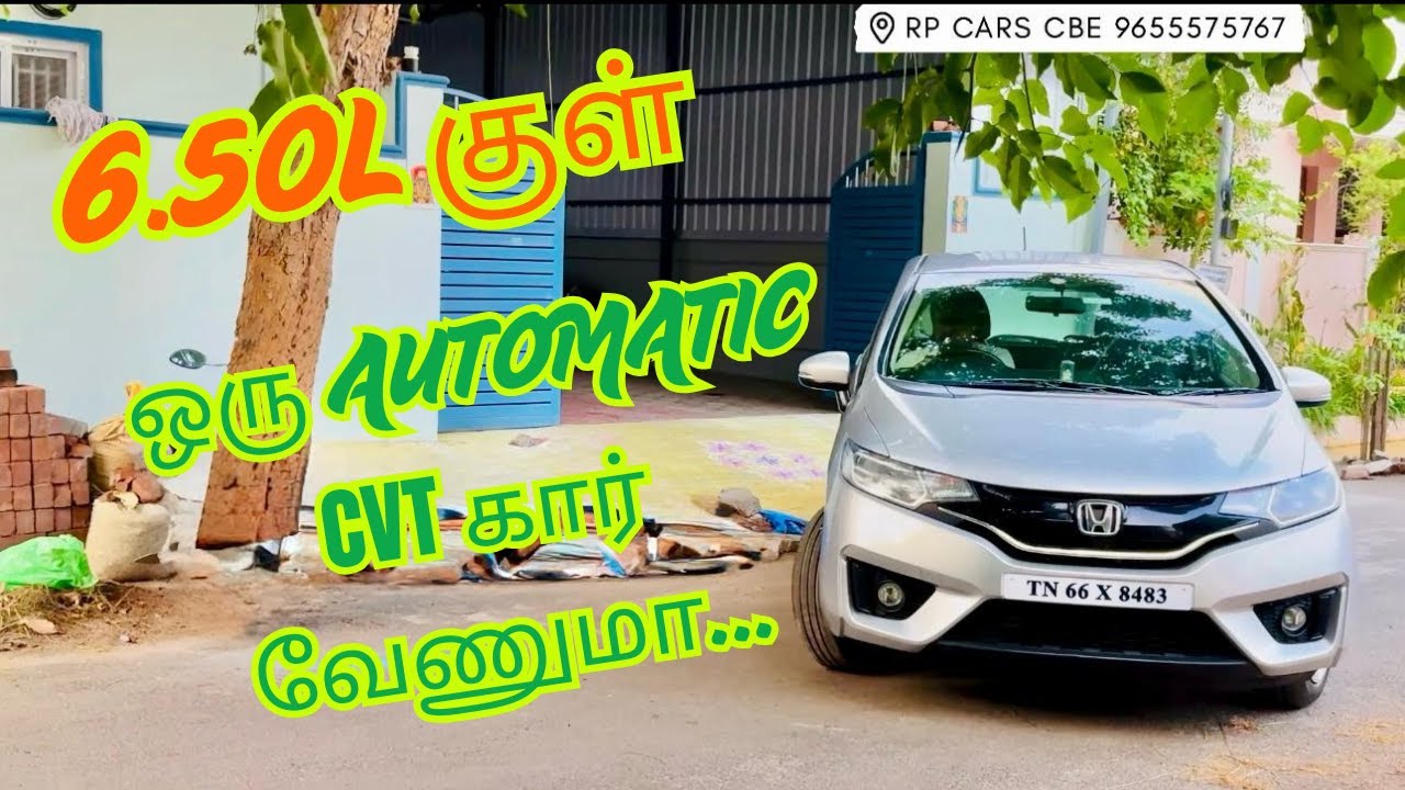 2018 Honda Jazz CVT BS4-Tamil Car Review for Car Buyers #trending