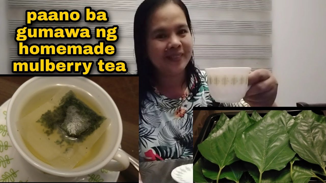 Paano ba gumawa ng homemade mulberry tea