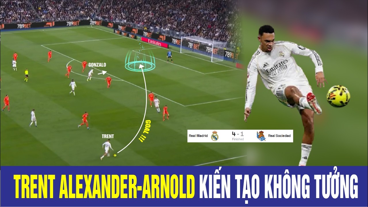 Trent Alexander Arnold Kiến Tạo 