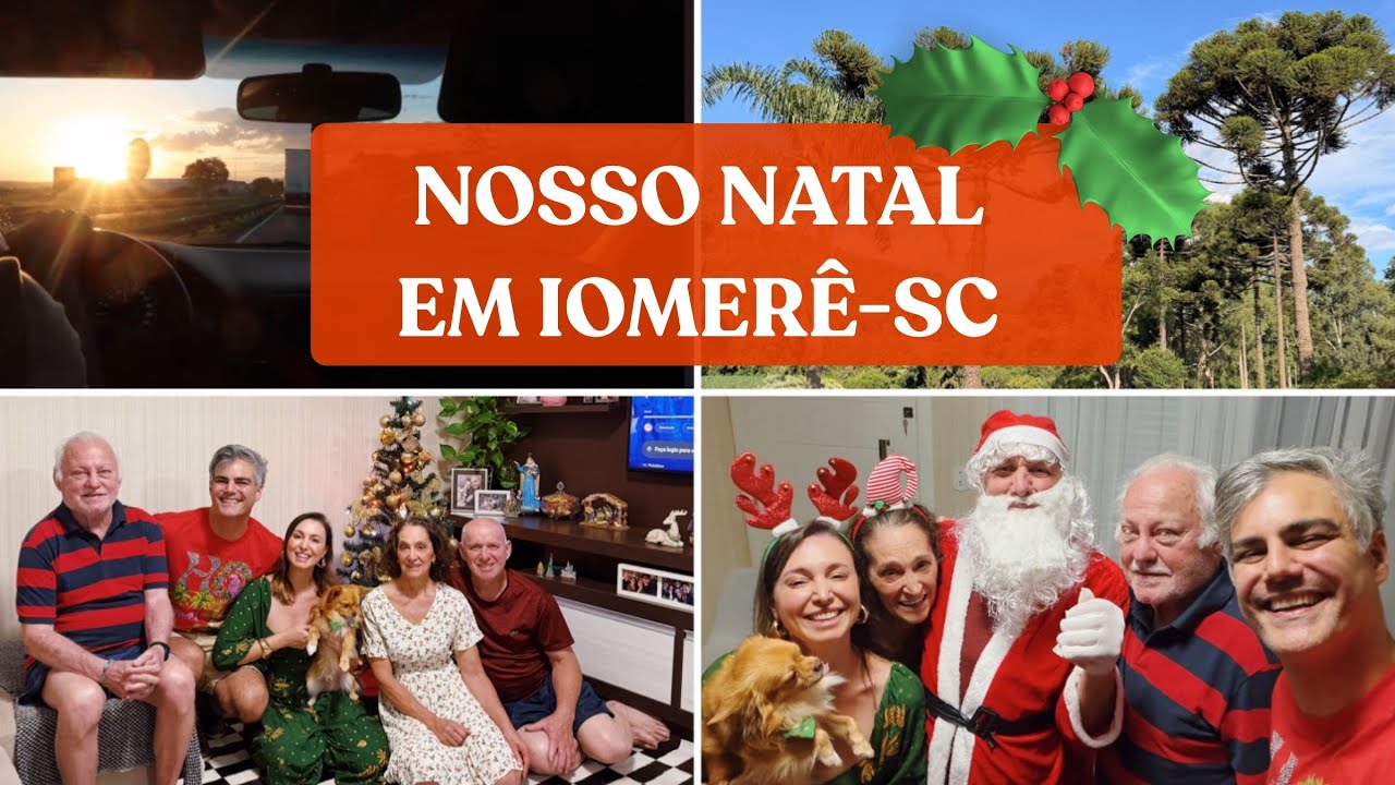 VLOGÃO DO NOSSO NATAL | FOMOS PARA IOMERÊ- SC | ABERTURA DOS PRESENTES | CEIA DE NATAL | VEM VER