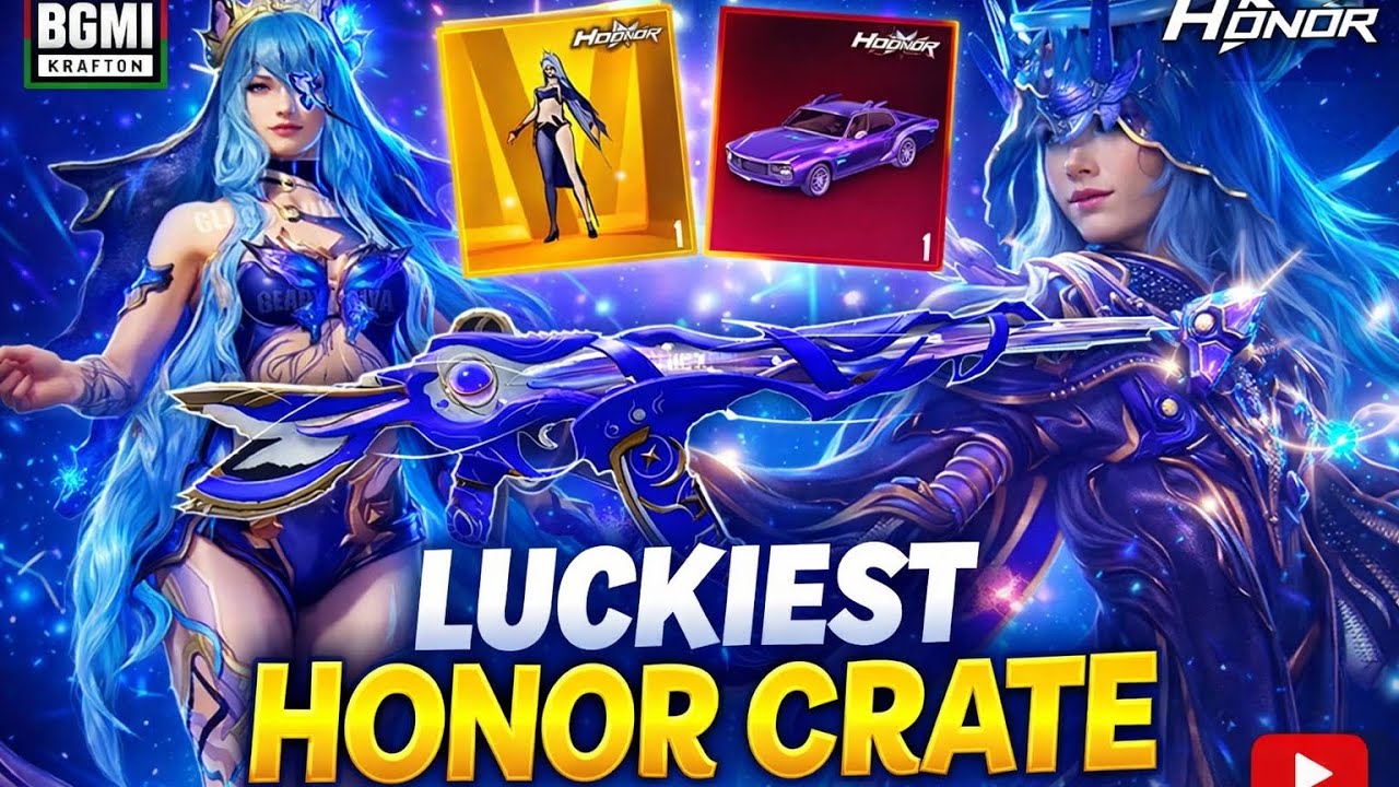My Luck is INSANE 😳 | 400 UC Honor Crate Opening | BGMI #bgmi #viralvideo #viral 