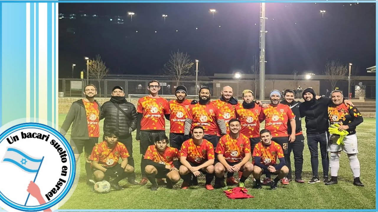 El equipo de futbol latino de Jerusalen - hermosa iniciativa en Israel !