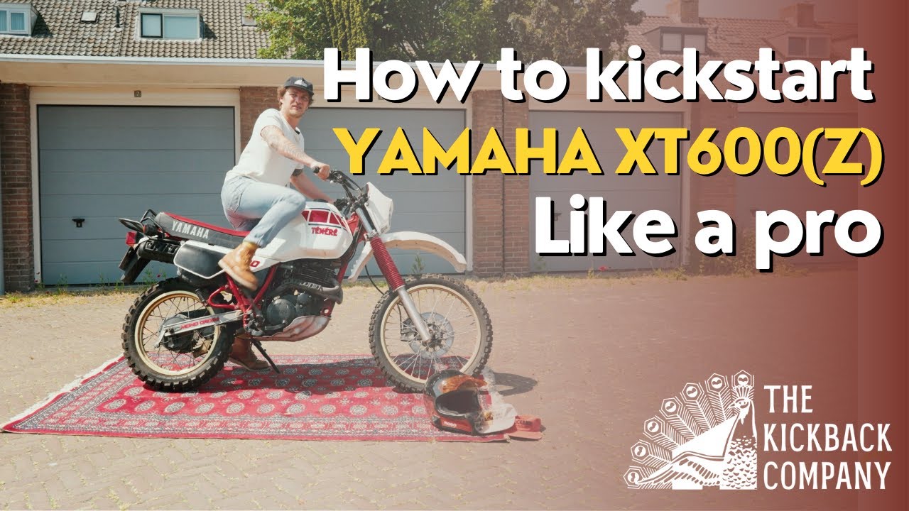 How to start a XT600 / XT600Z like a pro - KICKSTAR
